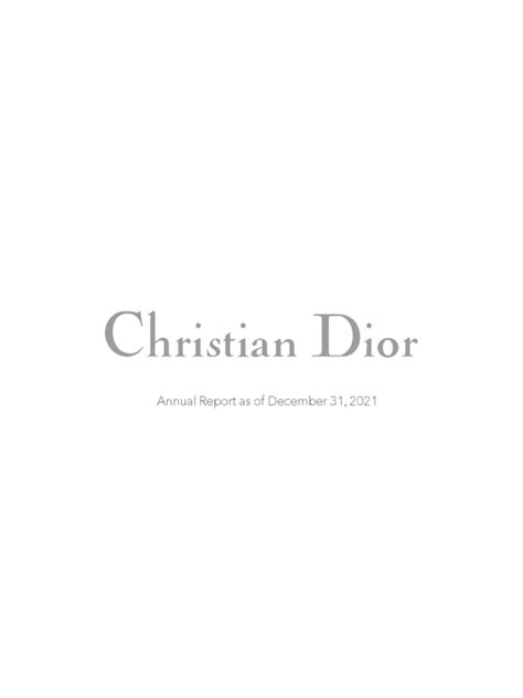 dior carbon|dior annual report 2021.